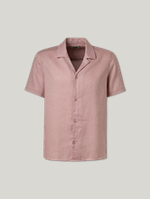 Image sur Chemise en lin mélangé BIJAN