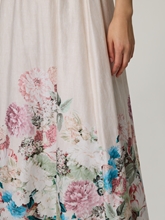 Image sur Midijupe avec imprimé floral NATIF