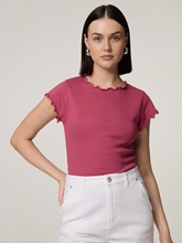 Bild von T-Shirt mit Rippen