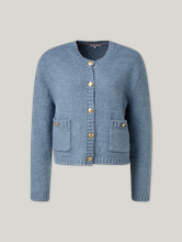 Image sur Veste en tricot avec laine